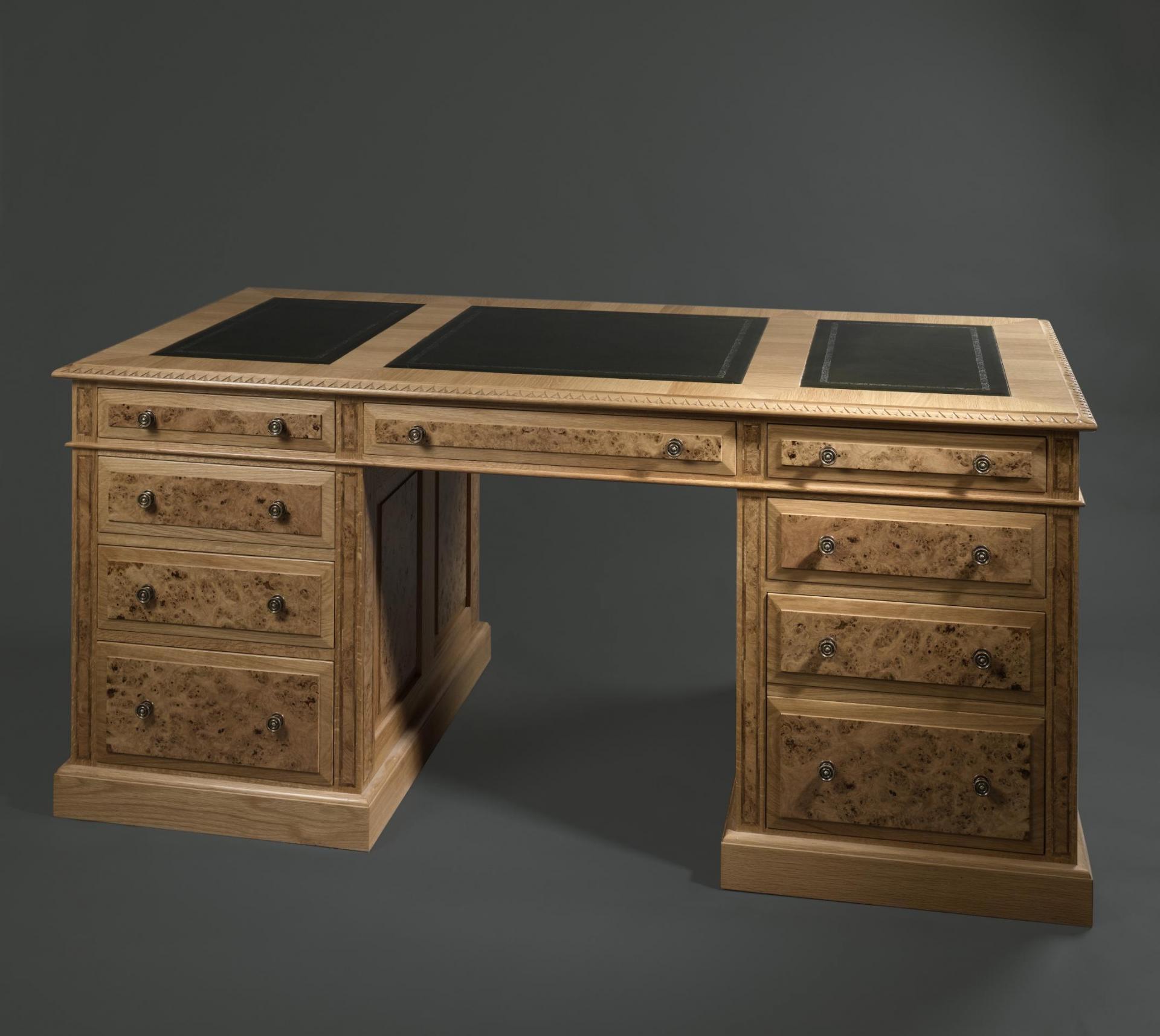 Burr oak furniture 4