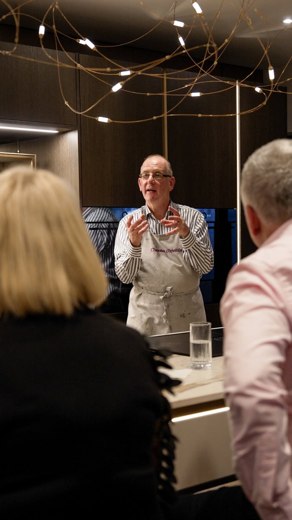 cheese and wine evening at sheffield showroom 6