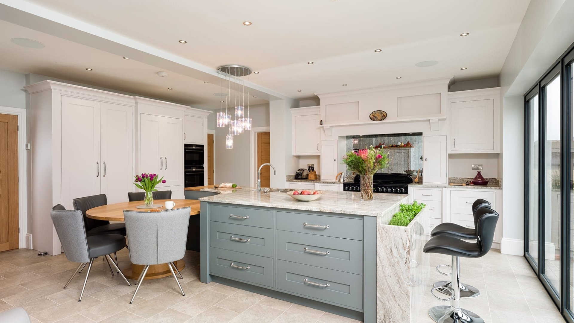 Handmade and hand-painted kitchen in Sheffield