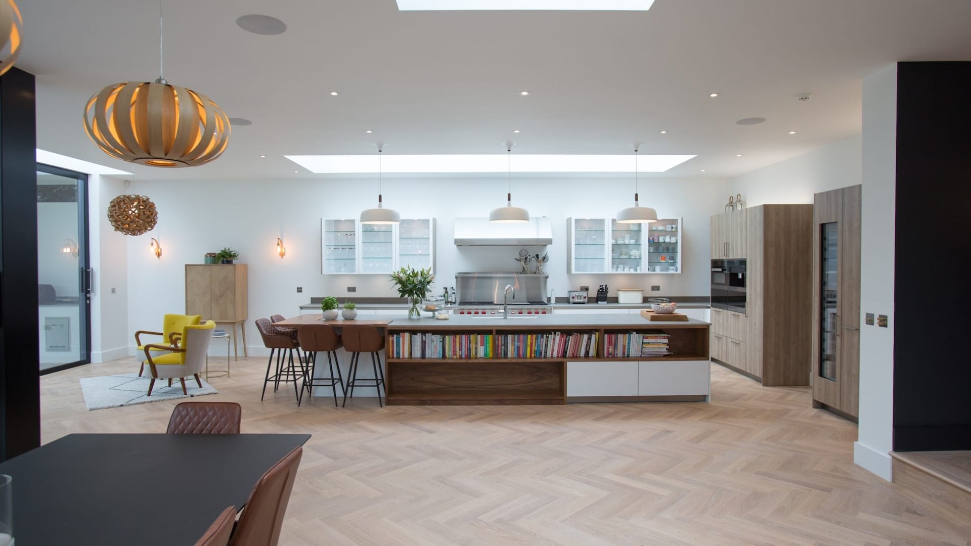 A warm and inviting family kitchen